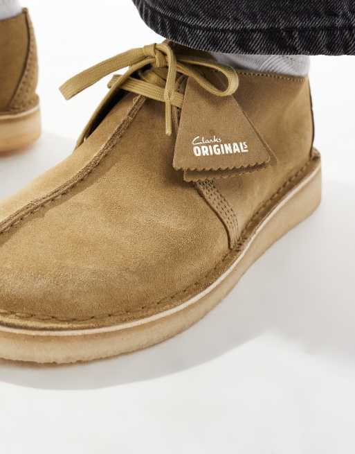 Clarks Orginals – Desert Trek – Sandfärgade skor , 3 av 4