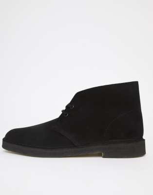 black suede bank robber clarks