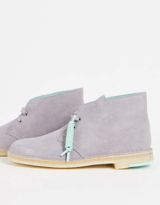 Clarks 2025 grey boots