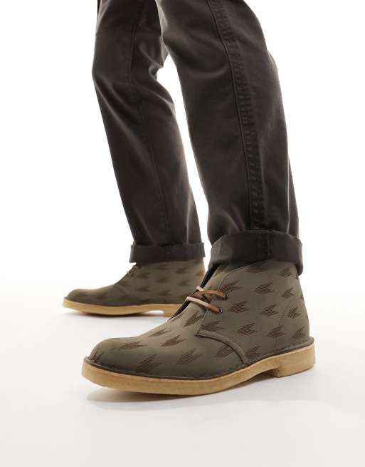 Grey best sale desert clarks