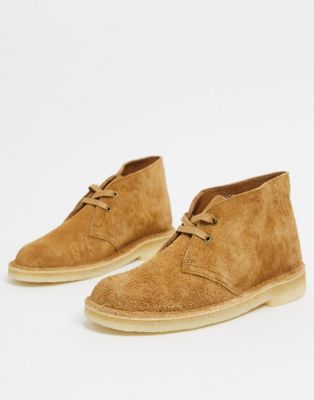clarks desert boots flat sole