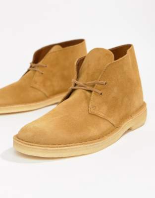 desert boot oak suede