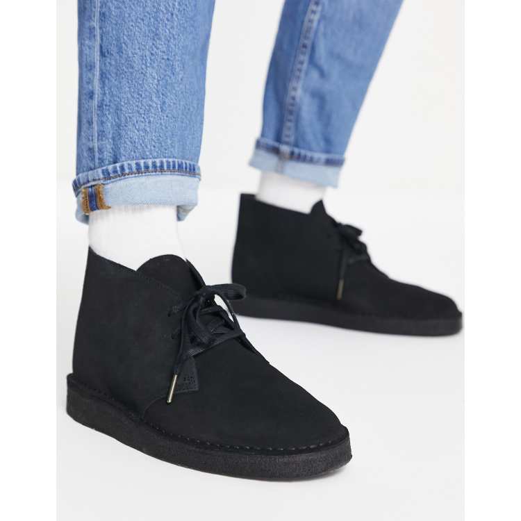 hangen klein Handschrift Clarks Originals - Desert boots van suède in zwart | ASOS