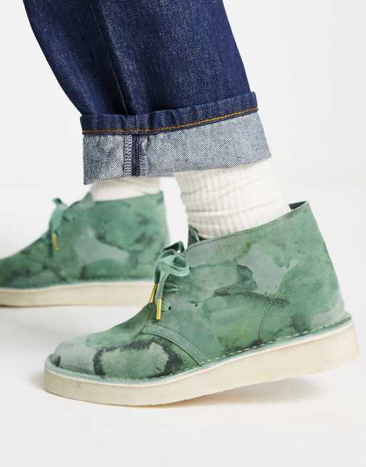 Clarks camo desert store boots