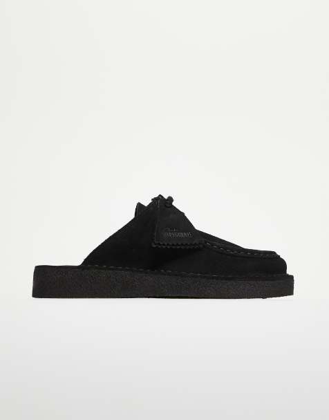 Clarks Originals Desert Nomad Mule in black - view 1