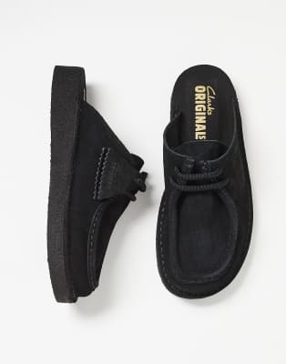 Clarks Originals - Desert Nomade - Mules in Schwarz