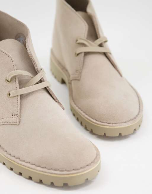 Clarks Originals Desert Rock in Sand Suede | ASOS