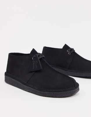 clarks originals desert trek black