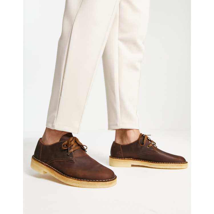 Clarks desert trek hot sale beeswax sale