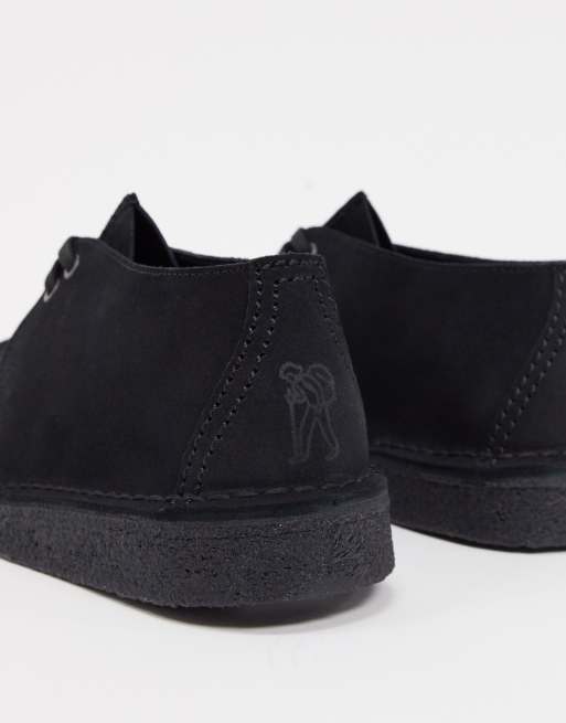 Clarks Originals - Desert Trek - Sort ruskind, 4 af 4
