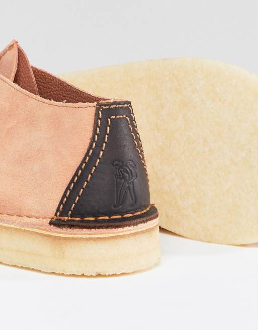 Pink desert clarks sales