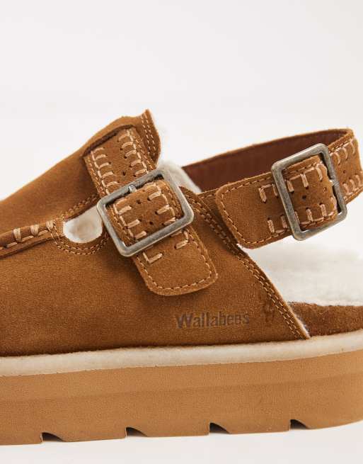 Clarks Originals Meare Easy Mid mules in brown, 5 of 5
