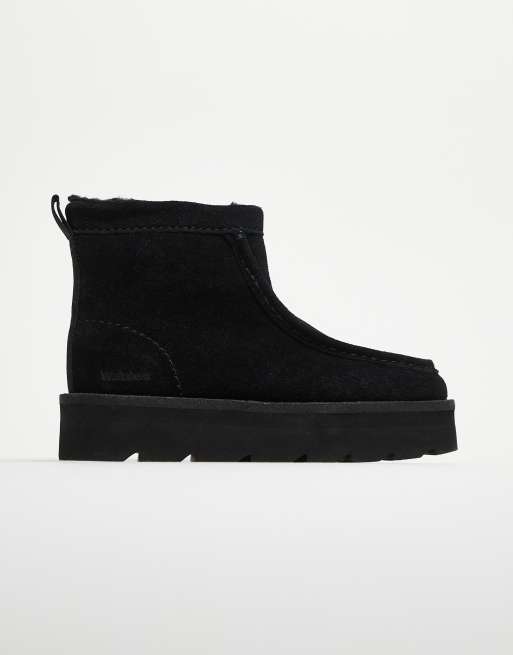 Clarks Originals Meare Rooey in black suede