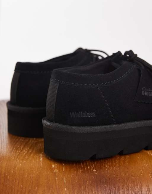 Clarks Originals Meare Walla chaussure noire, 3 de 4
