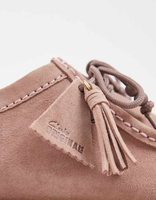 Clarks Originals – Meare Walla – Dimrosa mockaskor, 2 av 5