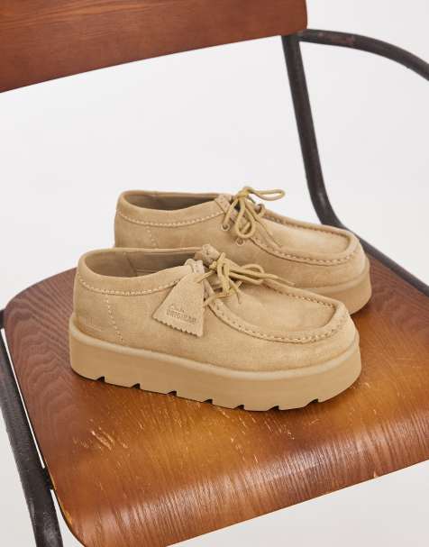 Clarks Originals – Meare Walla – Sandfärgade mockaskor - view 1