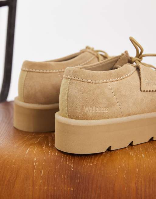 Clarks Originals – Meare Walla – Sandfärgade mockaskor, 4 av 4