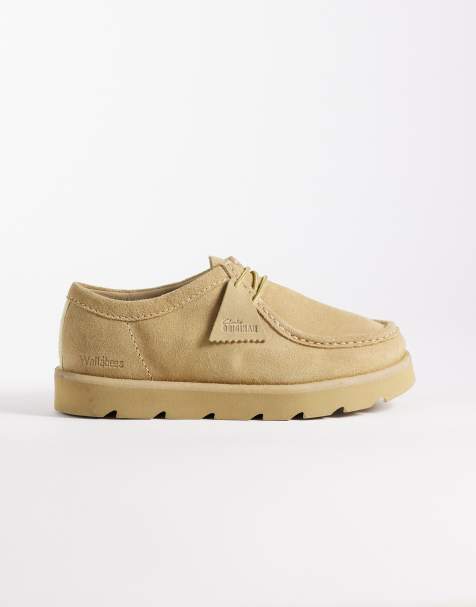 Clarks Originals - Meare Walla - Scarpe in camoscio color acero - view 1