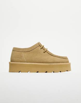 Clarks Originals - Meare Walla - Schuhe in der Farbe Maple Suede-Neutral