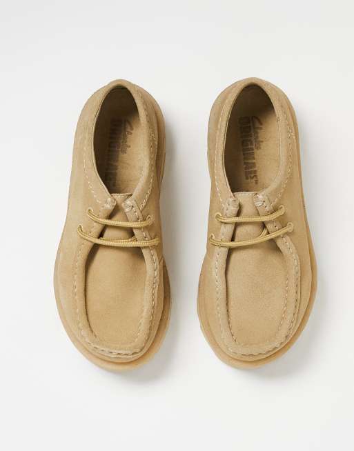 Clarks Originals Meare Walla shoe in maple suede | ASOS