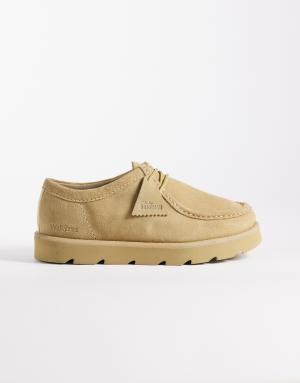 Clarks Originals Meare Walla shoes in maple suede