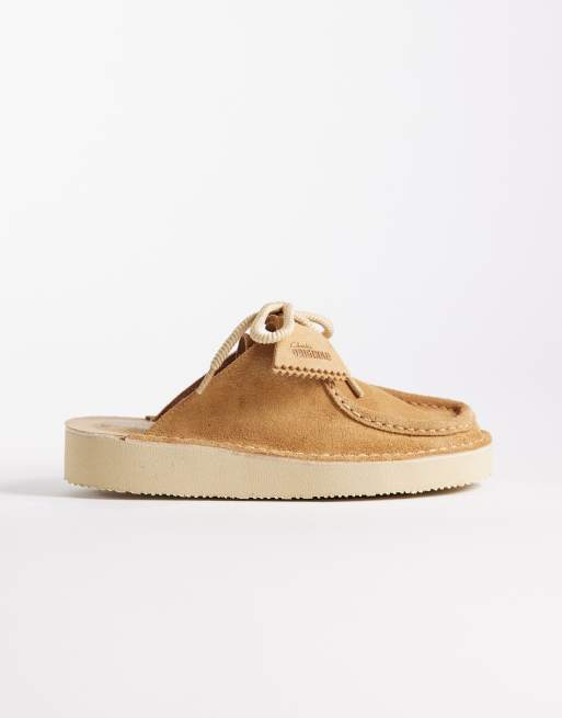 Clarks Originals Nomad Mule in tan suede, 2 of 4