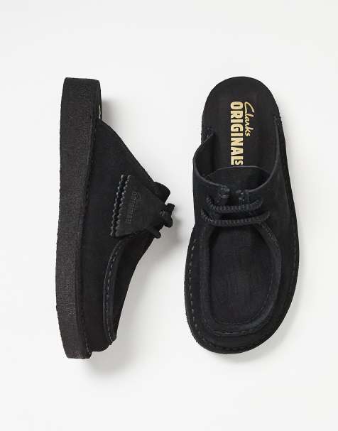 Clarks Originals – Nomad – Svarta mules - view 1