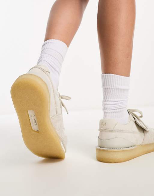 Clarks store suede sneakers