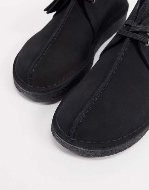 Clarks Originals - Trek - Chaussures en daim - Noir, 3 de 4