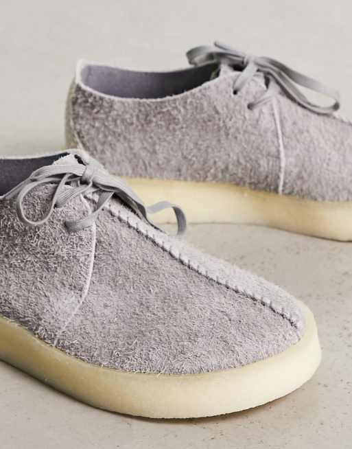 Clarks grey suede clearance shoes