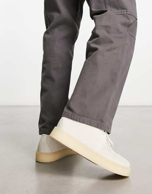 Clarks Originals – Trek Cup – Vita mockaskor, 3 av 4