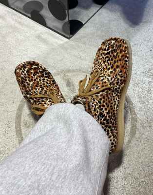 clarks animal print boots