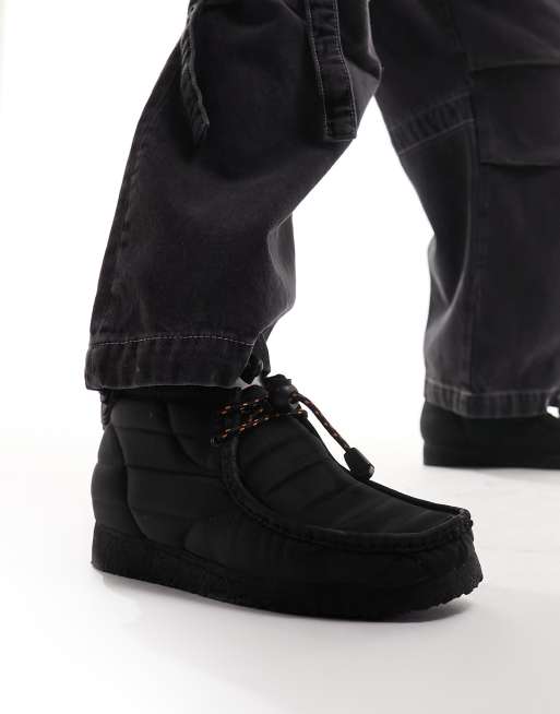 Clarks store quilted boots