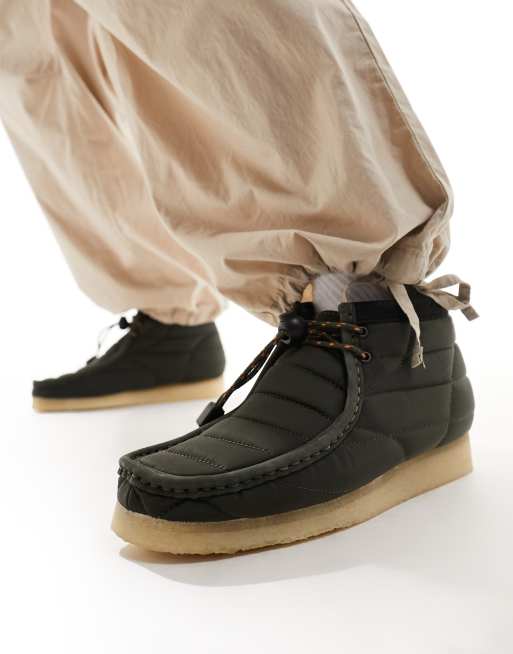 Khaki wallabees store