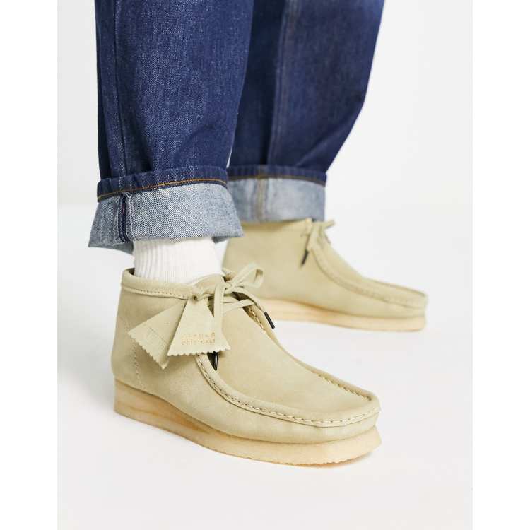 Bordenden procent hensynsfuld Clarks Originals wallabee boots in maple suede | ASOS