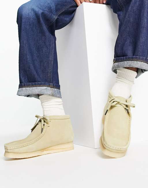 Clarks Originals wallabee boots in maple suede | ASOS