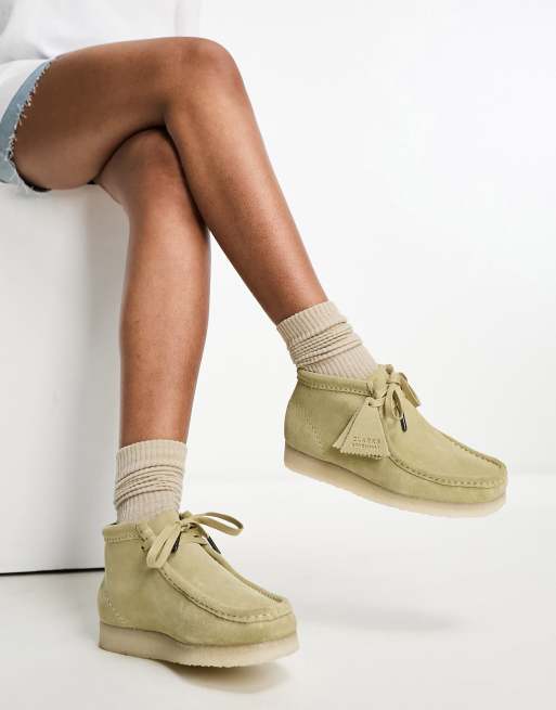 Clarks Originals Wallabee boots in maple suede | ASOS