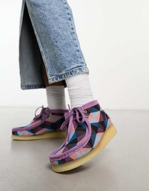 Multicolor 2024 wallabee clarks