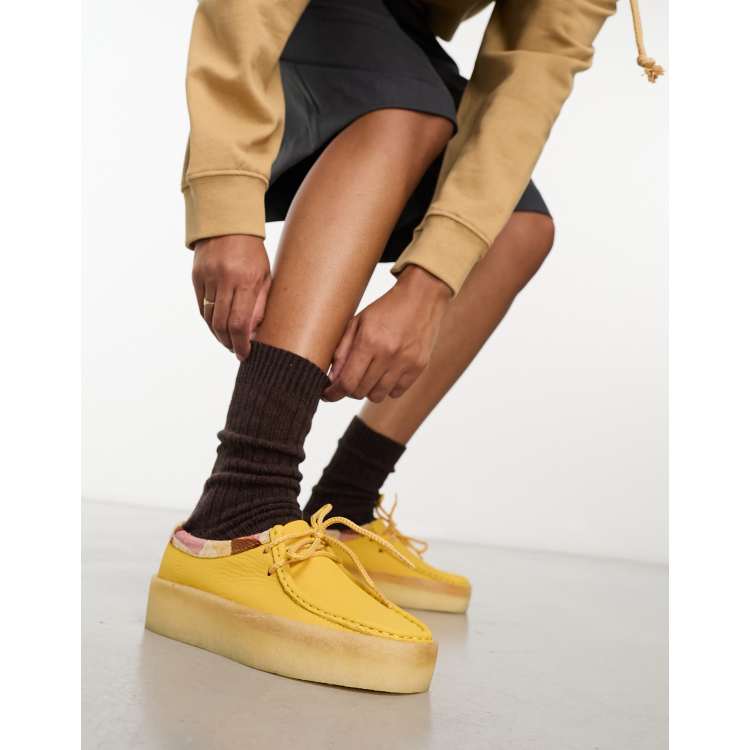 Clarks mustard outlet shoes