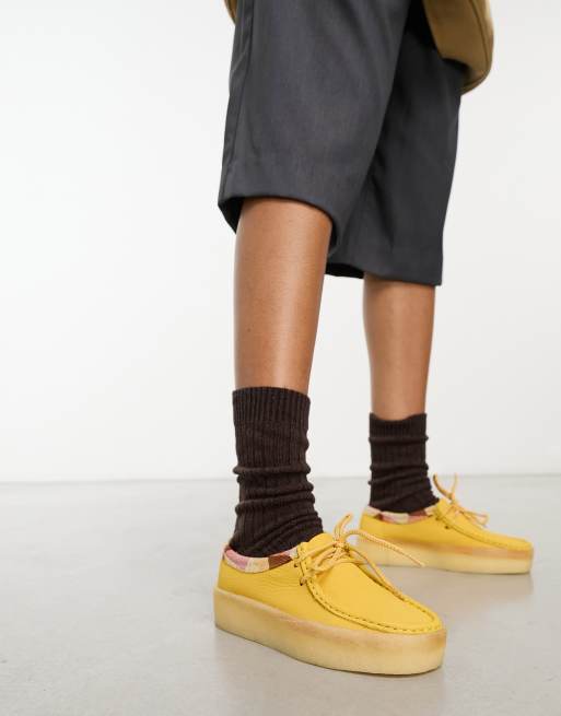 Clarks clearance pumps yellow