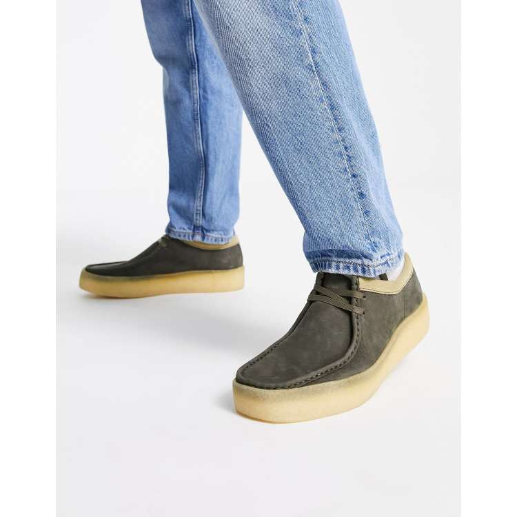 Green and best sale blue wallabees