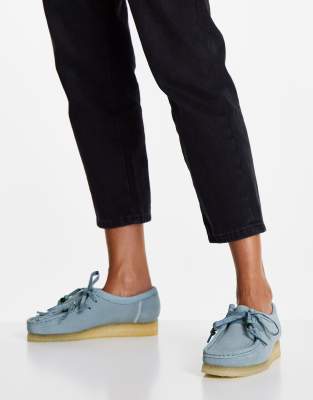 clarks flat lace up shoes