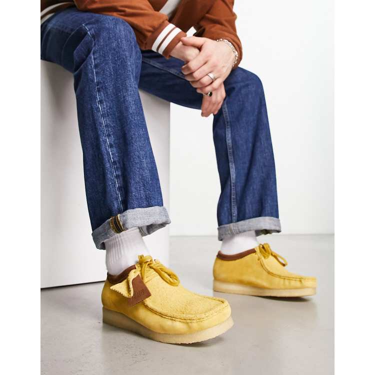 Clarks shop mustard shoes