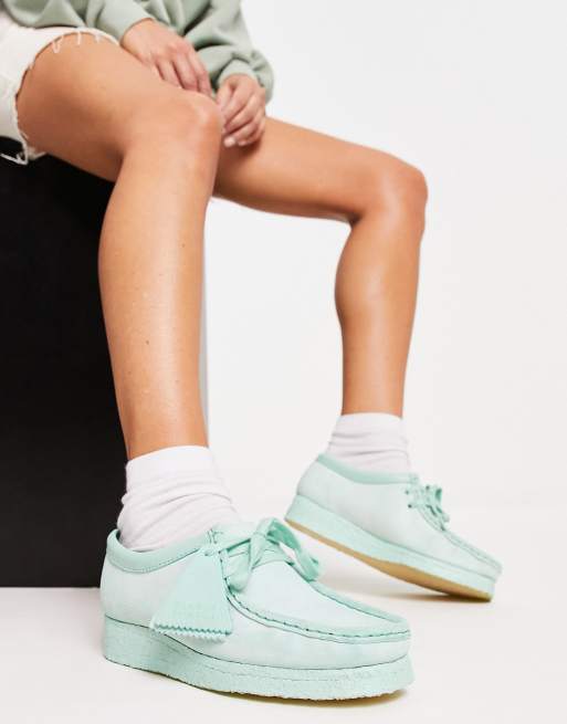 Spearmint wallabees hot sale