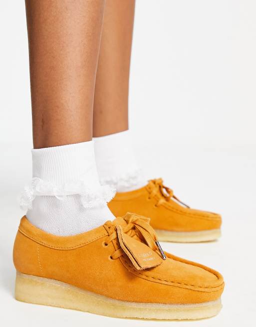 Clarks wallabee tumeric store suede