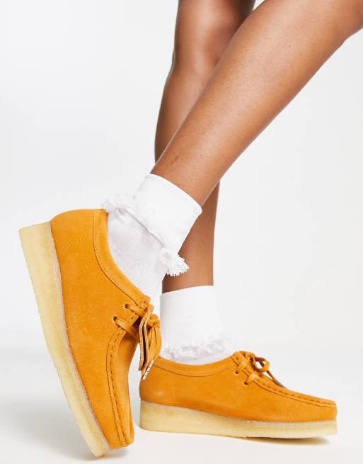 Clarks deals wallabees turmeric