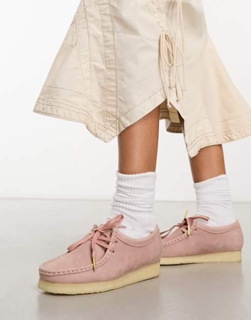 Clarks blush top pink shoes