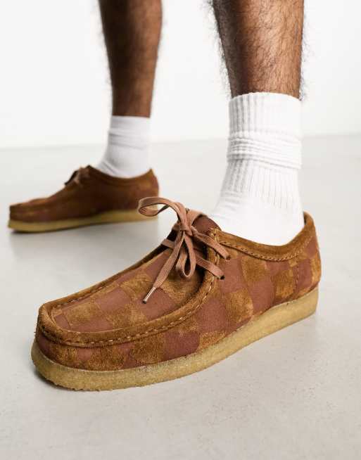 Brown wallabees outlet