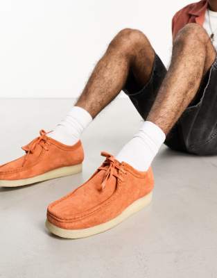 Clarks shop wallabees clay