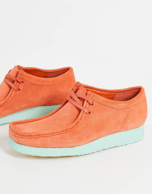 Clarks store coral shoes